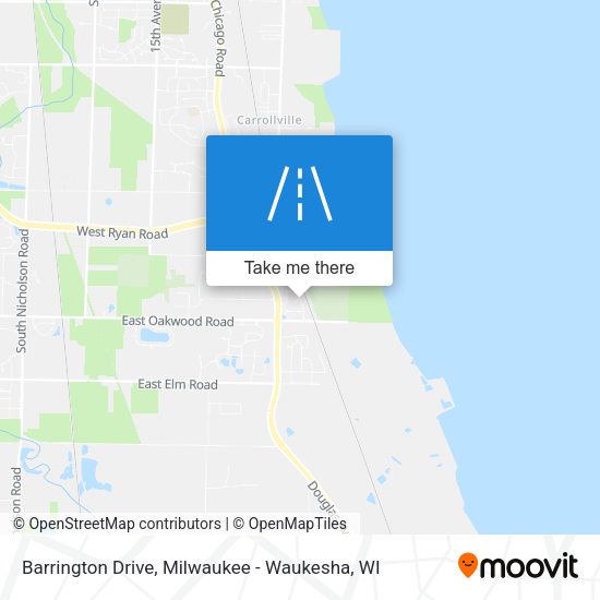Barrington Drive map