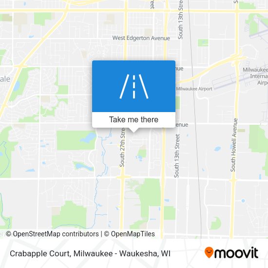 Crabapple Court map