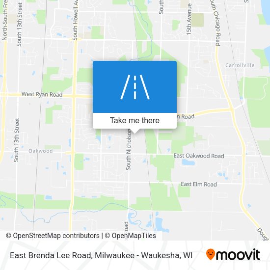 Mapa de East Brenda Lee Road