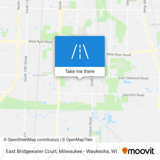Mapa de East Bridgewater Court