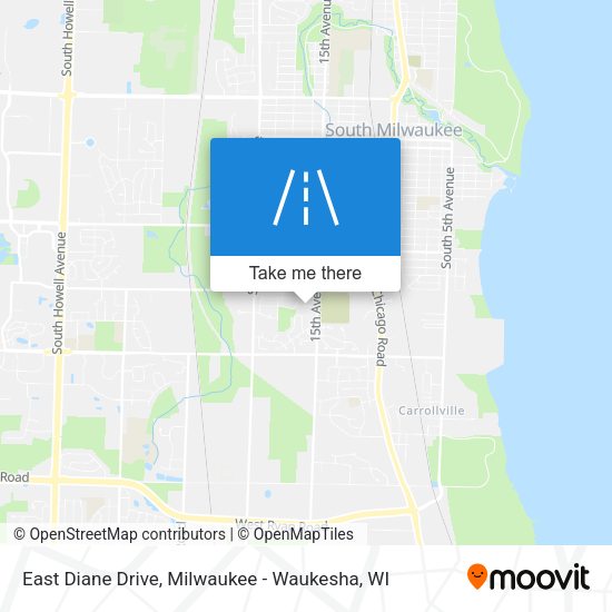 Mapa de East Diane Drive