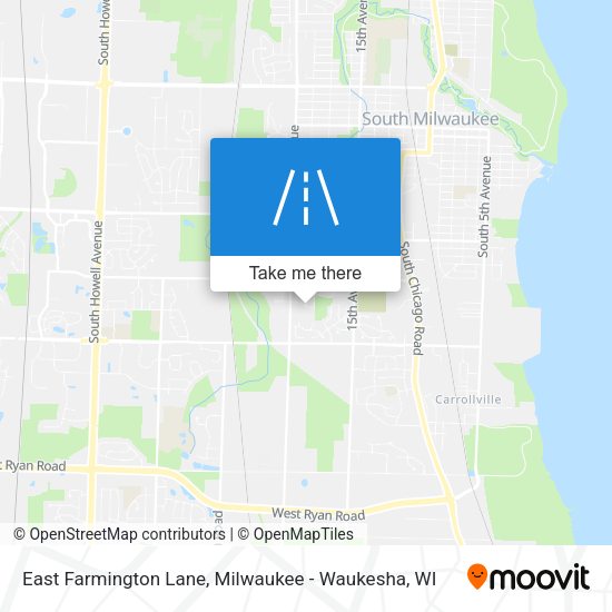 Mapa de East Farmington Lane