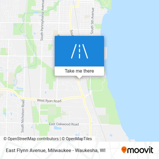 Mapa de East Flynn Avenue