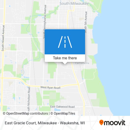 East Gracie Court map