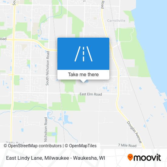 Mapa de East Lindy Lane