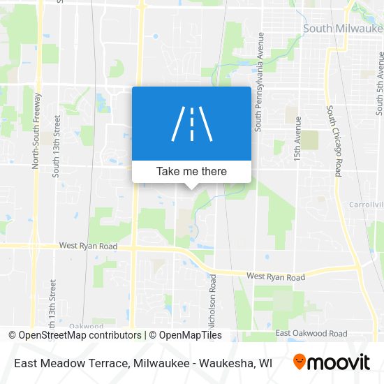 Mapa de East Meadow Terrace