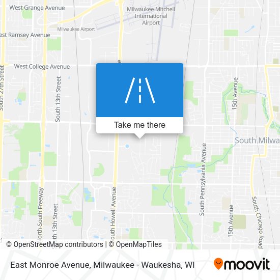 Mapa de East Monroe Avenue