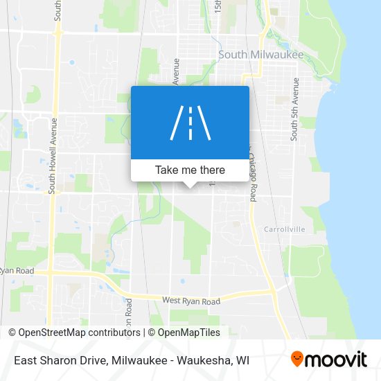Mapa de East Sharon Drive
