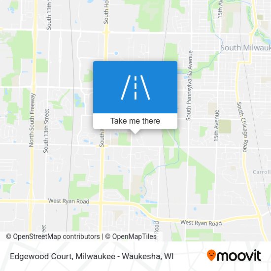 Mapa de Edgewood Court