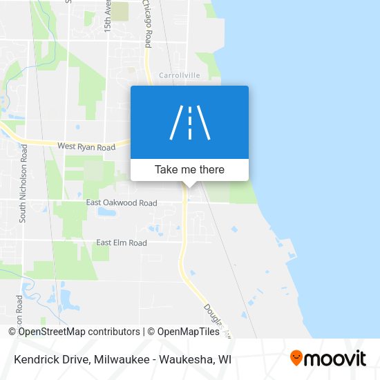 Kendrick Drive map