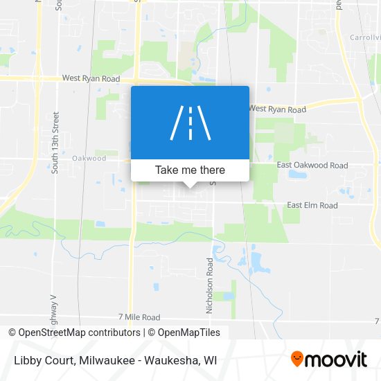 Libby Court map