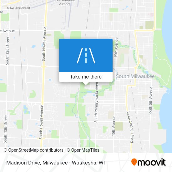Mapa de Madison Drive