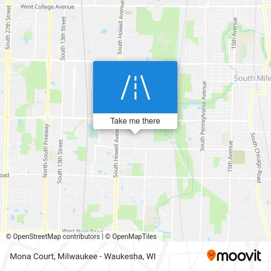 Mapa de Mona Court