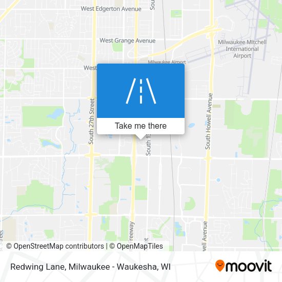 Redwing Lane map