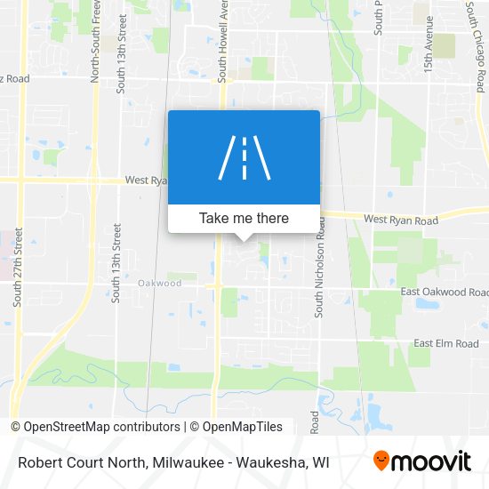 Mapa de Robert Court North