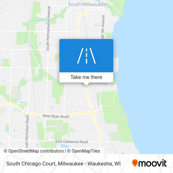 South Chicago Court map