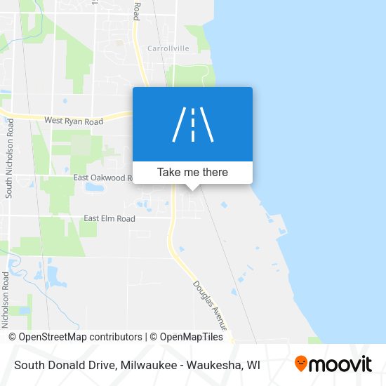 Mapa de South Donald Drive