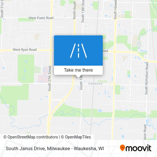 Mapa de South Janus Drive