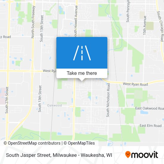 Mapa de South Jasper Street
