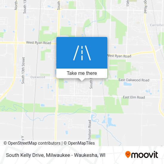 South Kelly Drive map