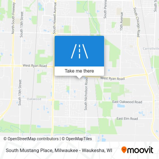 Mapa de South Mustang Place
