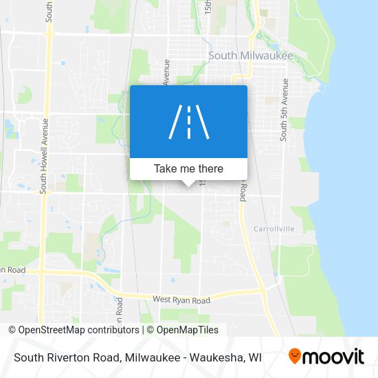 South Riverton Road map