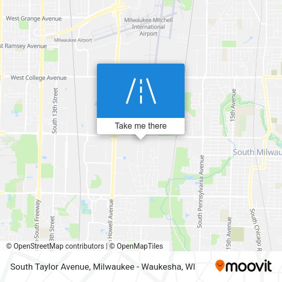 Mapa de South Taylor Avenue
