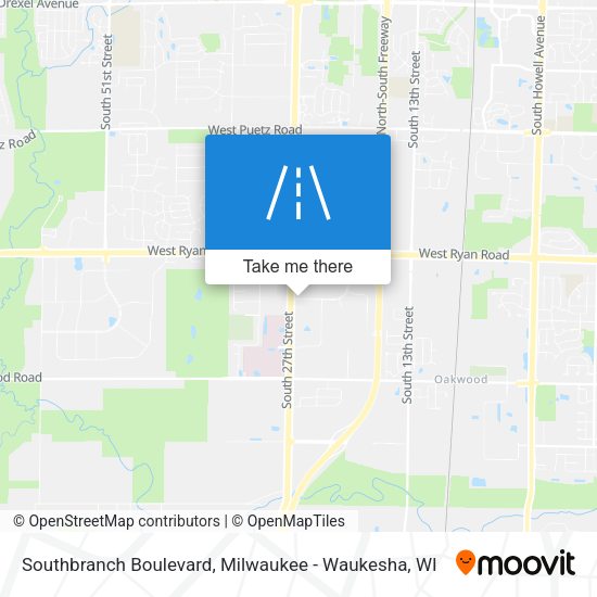 Southbranch Boulevard map