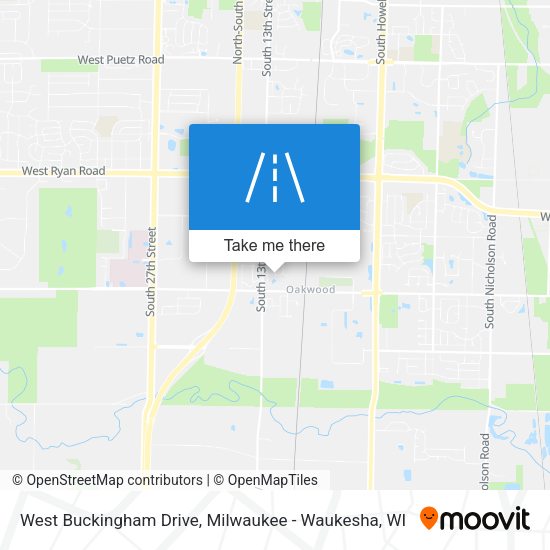 West Buckingham Drive map