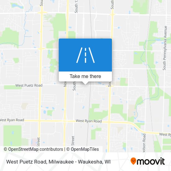 West Puetz Road map