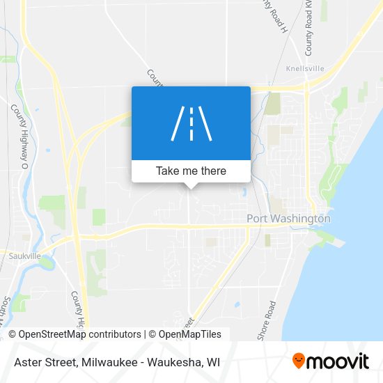 Mapa de Aster Street