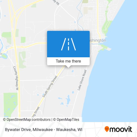 Bywater Drive map
