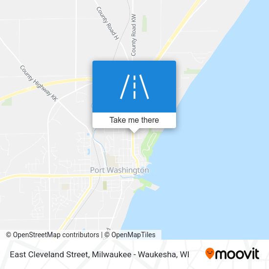 East Cleveland Street map