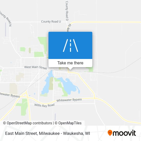 East Main Street map