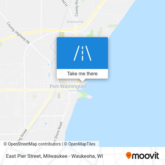 Mapa de East Pier Street