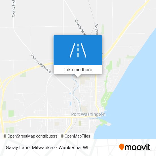 Garay Lane map