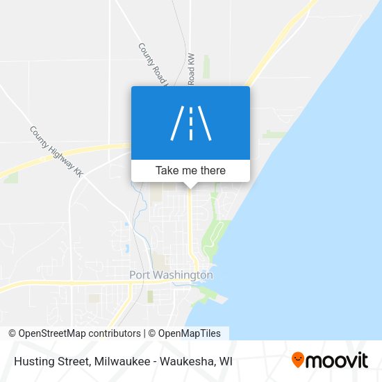 Husting Street map