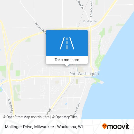 Mallinger Drive map