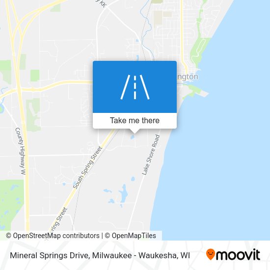 Mapa de Mineral Springs Drive