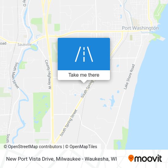 New Port Vista Drive map