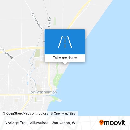 Mapa de Noridge Trail