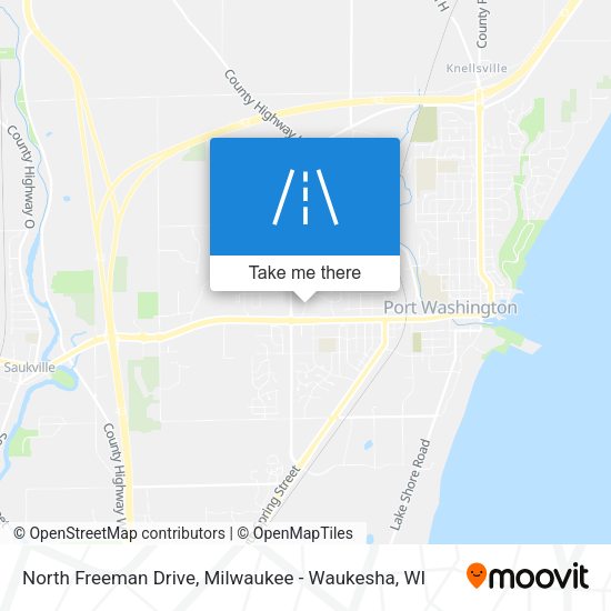 Mapa de North Freeman Drive