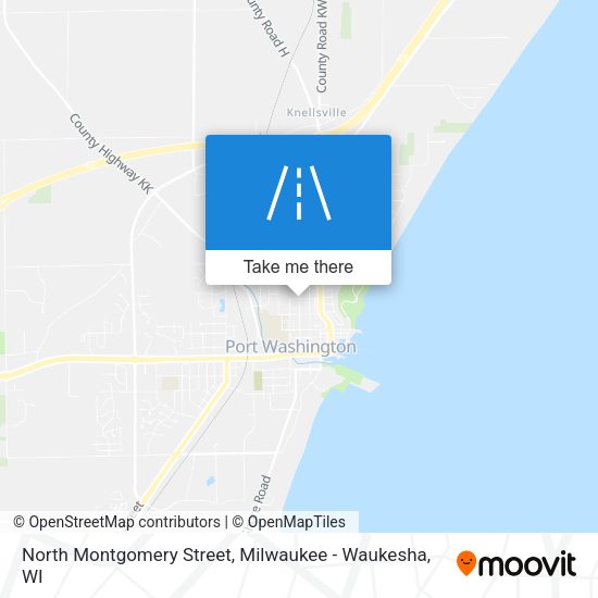 North Montgomery Street map
