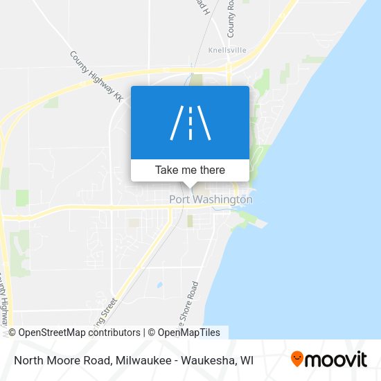Mapa de North Moore Road