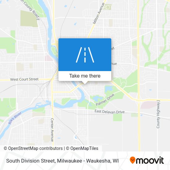 South Division Street map