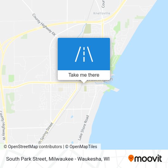 South Park Street map