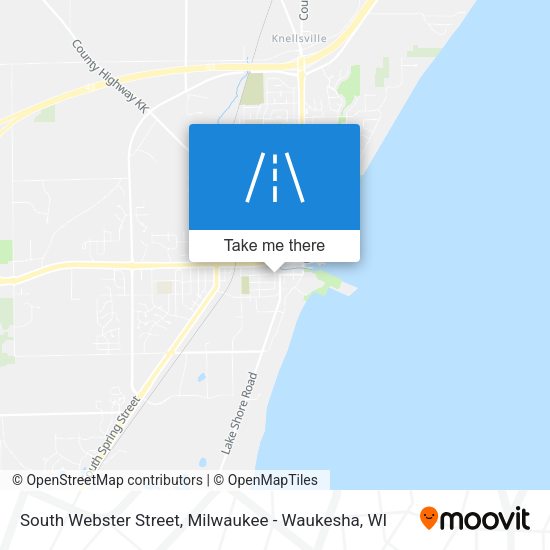 Mapa de South Webster Street