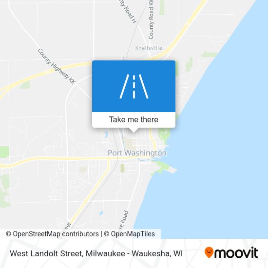 Mapa de West Landolt Street