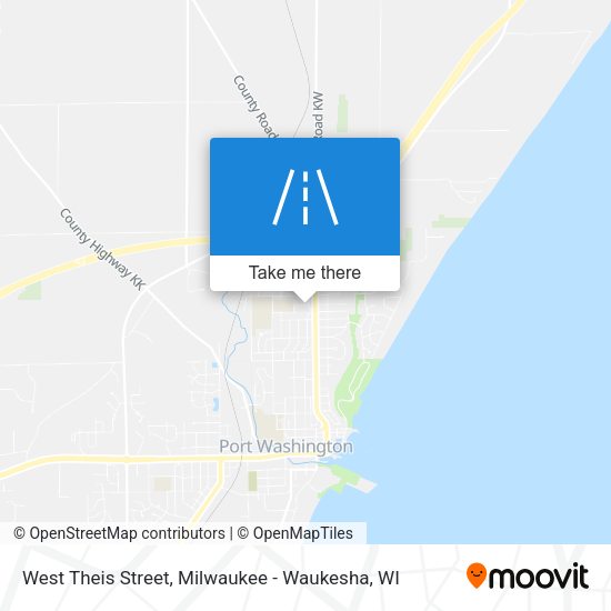 Mapa de West Theis Street