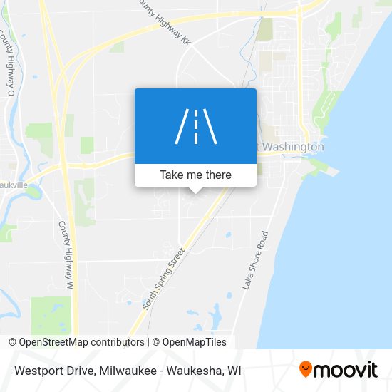 Mapa de Westport Drive